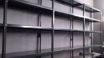 Galvanized metal shelf 1200x500x2500Hmm